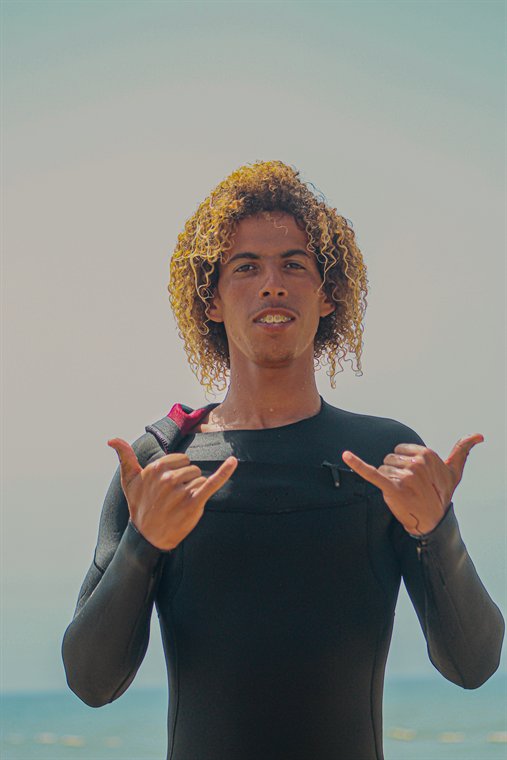 Mohamed Ahchoune face à l'océan
